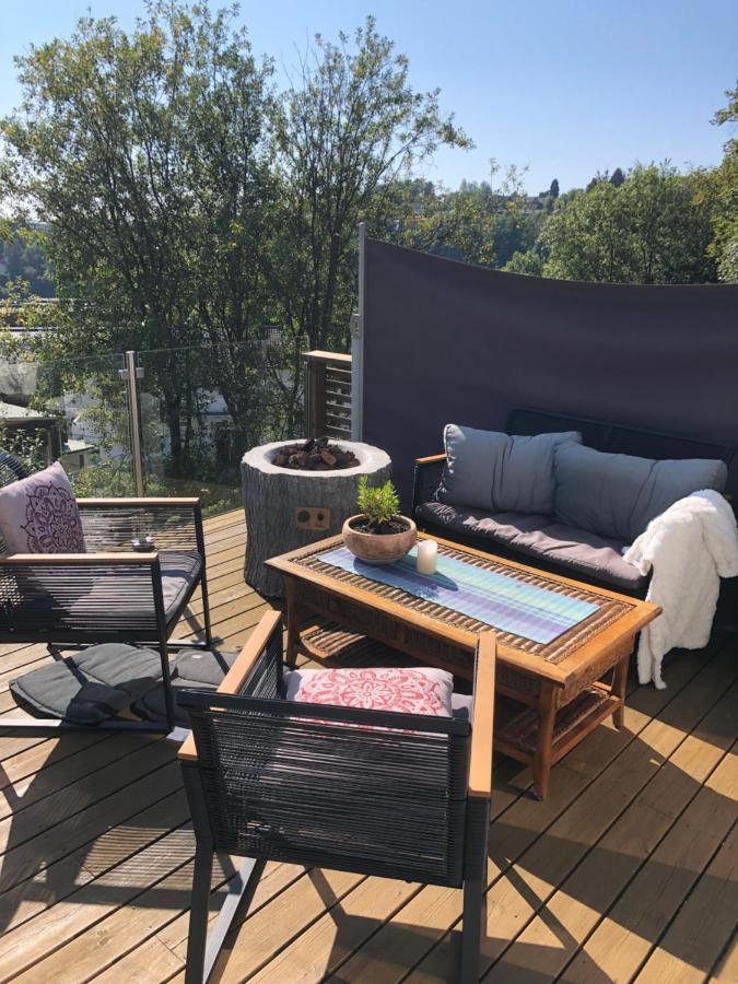 Aid Og Svein' S Sentrumsnaere Panorama Hjem Kristiansand Exterior foto